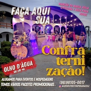 Casa de evento para alugar