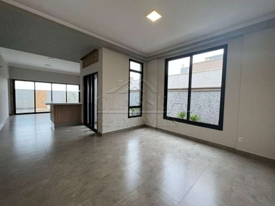 Casa em condomínio fechado com 3 quartos para alugar no loteamento terras de florença, ribeirão preto , 199 m2 por r$ 9.000