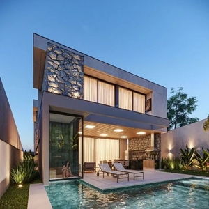 Casa Nova com 4 dormitórios à venda, 416 m² por R$ 5.000.000 - Alphaville -SP