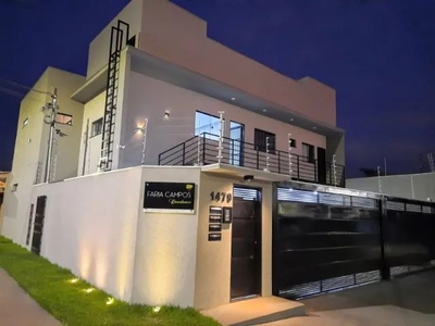 Casa nova no Residencial Faria Campos - Pioneiros