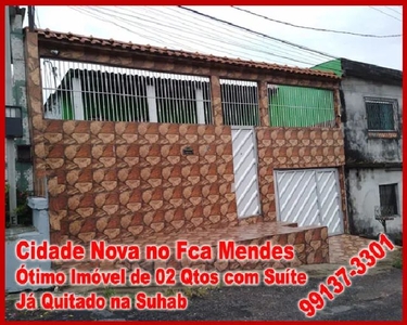Conjunto Francisca Mendes, Cid Nova, de 02 Qtos com Suíte, Quitada
