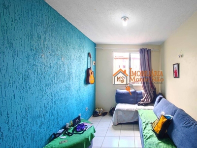 Apartamento em Jardim Nova Cidade, Guarulhos/SP de 51m² 2 quartos à venda por R$ 149.000,00