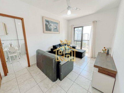 Apartamento em Vila Guilhermina, Praia Grande/SP de 48m² 1 quartos à venda por R$ 294.000,00