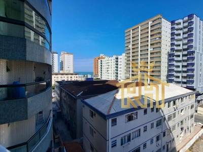 Apartamento em Vila Guilhermina, Praia Grande/SP de 54m² 1 quartos à venda por R$ 278.900,00