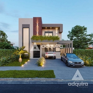 Casa em Cará-cará, Ponta Grossa/PR de 165m² 4 quartos à venda por R$ 949.000,00