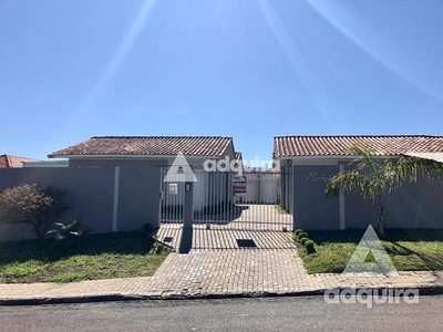 Casa em Jardim Carvalho, Ponta Grossa/PR de 60m² 2 quartos à venda por R$ 209.000,00