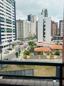 Flat em Cabo Branco, João Pessoa/PB de 35m² 1 quartos para locação R$ 2.300,00/mes