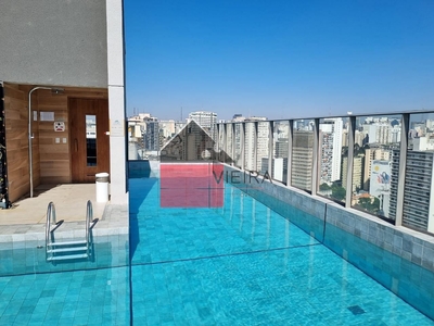 Studio em República, São Paulo/SP de 22m² 1 quartos para locação R$ 2.000,00/mes