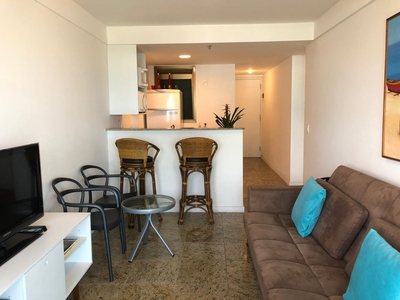 Apartamento à venda em Barra da Tijuca com 55 m², 1 quarto, 1 vaga