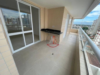 Apartamento em Campo da Aviação, Praia Grande/SP de 90m² 2 quartos à venda por R$ 474.000,00