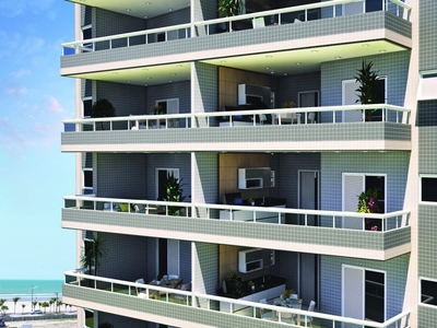 Apartamento em Vila Guilhermina, Praia Grande/SP de 75m² 2 quartos à venda por R$ 569.682,31
