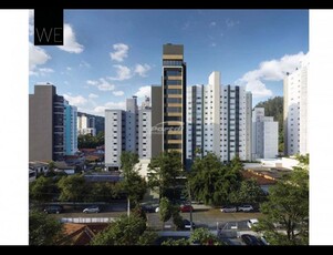 Apartamento no Bairro Ponta Aguda em Blumenau com 1 Dormitórios e 34 m²