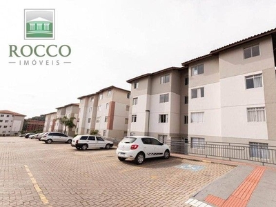 Apartamento com 2 dormitórios para alugar, 46 m² por R$ 800,00/mês - Cachoeira - Curitiba/