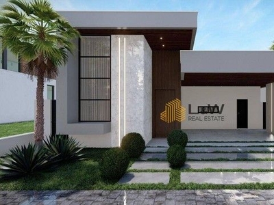 Casa alto padrão em condomínio com 3 suítes e piscina à venda, 192 m² por R$ 1.350.000 - C