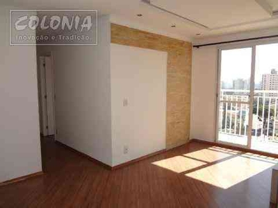 Apartamento com 2 quartos à venda no bairro Vila Alzira, 50m²