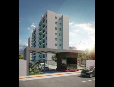 Apartamento no Bairro Salto Norte em Blumenau com 2 Dormitórios e 50 m²