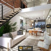Casa em Condomínio com 3 quartos à venda no bairro Ponta Negra, 145m²