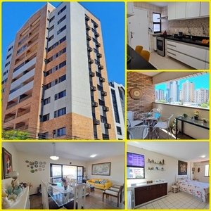 Apartamento para venda tem 138 m² com 03 suítes em Aldeota - Fortaleza - CE