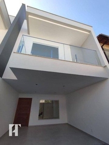 Casa com 3 dormitórios à venda, 132 m² por R$ 632.000 - Colina de Laranjeiras - Serra/ES