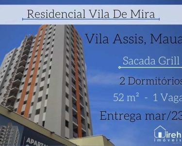 Apartamento 52 m² 2 dormitorios 1 vaga Vila Assis sacada grill