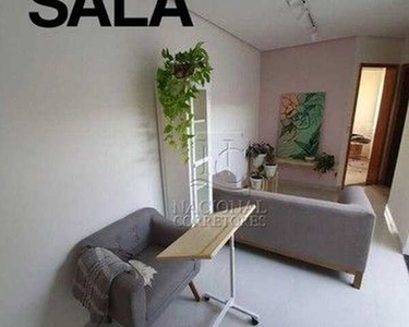 Apartamento à venda, 40 m² por R$ 297.000,00 - Vila Scarpelli - Santo André/SP