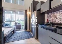 Apartamento com 1 quarto, 37 m², à venda por R$ 598.000 ou aluguel por R$ 3.700/mês