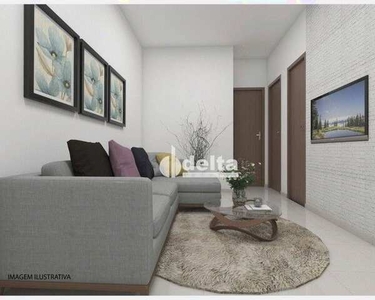 Apartamento com 2 dormitórios à venda, 56 m² por R$ 289.800 - Santa Mônica - Uberlândia/MG