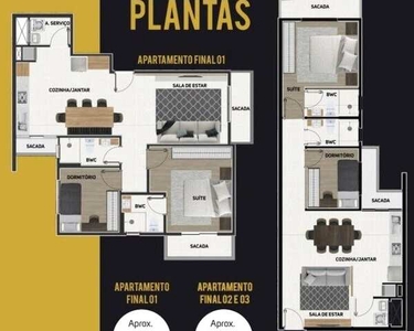 APARTAMENTO no IRIRIÚ com 2 quartos para VENDA, 77 m²