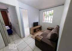 APARTAMENTO no 3º andar mobiliado com 2 dormitórios e 2 garagens