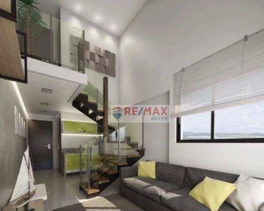 Flat com 1 dormitório à venda, 30 m² por R$ 289.000,00 - Porto de Galinha - Ipojuca/PE