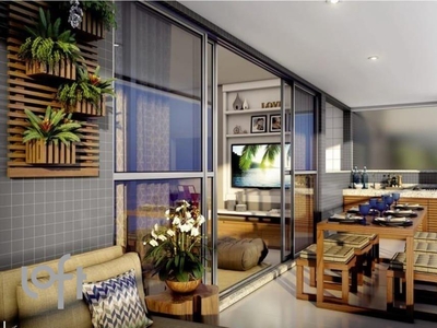 Apartamento à venda em Tijuca com 99 m², 2 quartos, 1 suíte