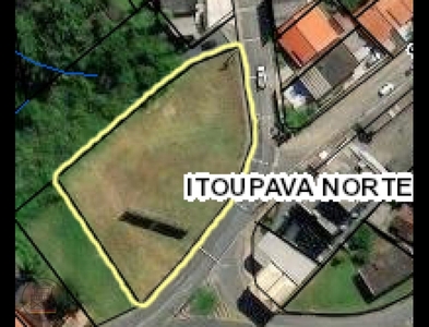 Terreno no Bairro Itoupava Norte em Blumenau com 2314.32 m²