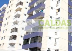 Apartamento para venda com 01 quarto no condomínio Paradise - Caldas Novas Goiás-