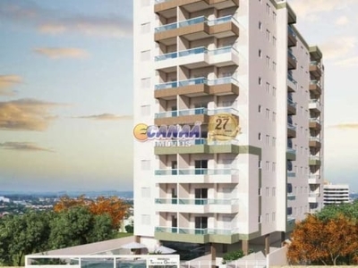 Apartamento com 2 quartos à venda na vila mirim, praia grande , 57 m2 por r$ 402.000