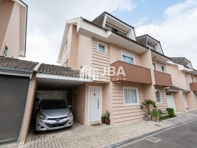 Casa em condomínio fechado com 3 quartos à venda na rua conde de são joão das duas barras, 2300, boqueirão, curitiba, 160 m2 por r$ 660.000