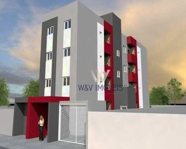 Apartamento com 2 dormitórios à venda, 48 m² por R$ 179.000 - Parque da Fonte - São José d