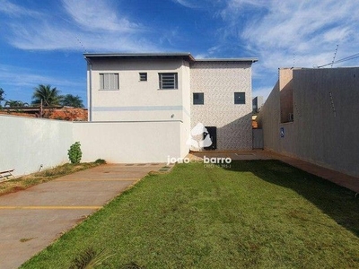 Apartamento com 2 dormitórios para alugar, 49 m² por R$ 1.200,00/mês - Vila Nasser - Campo