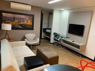 Apartamento Flat 1 quarto 42m2 100% mobiliado no RAMADA em Boa Viagem Super moderno