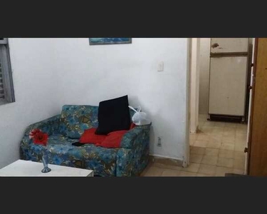 Apartamento no gonzaguinha com 1 dorm e 50m, Centro - São Vicente