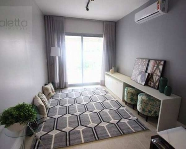 Apartamento no Trend Nova Carlos Gomes com 1 dormitório para alugar, 53 m² por R$ 3.200/mê