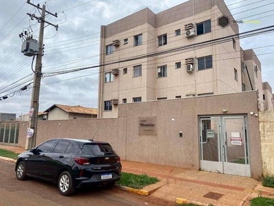 Apartamento para alugar, 60 m² por R$ 1.226,00/mês - Vila Nasser - Campo Grande/MS