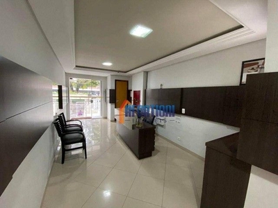 Cobertura com 1 dormitório para alugar, 64 m² por R$ 2.764,35/mês - Centro - Curitiba/PR