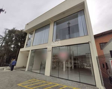 Excelente sala comercial nova com 270m² em via principal no bairro Santa Terezinha!!!