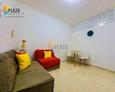 Kitnet com 1 dormitório à venda, 38 m² por R$ 190.000 - Aviação - Praia Grande/SP