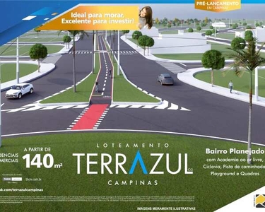 Lançamento Terrazul Lotes Partir de 140m2 Bairro Planejado,Lotes Residenciais,Comerciais,E