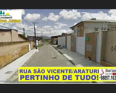 Repasso Lote Esquina 275 m² atrás do colégio São Raimundo - Araturi Caucaia
