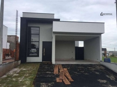 Casa com 3 dormitórios à venda, 140 m² por r$ 840.000,00 - vila monte alegre - paulínia/sp