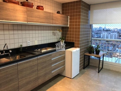 Apartamento com 3 dormitórios à venda, 124 m² por R$ 1.200.000 - Anália Franco - São Paulo/SP