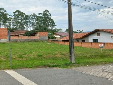 Terreno à venda no bairro Estrada das Areias em Indaial