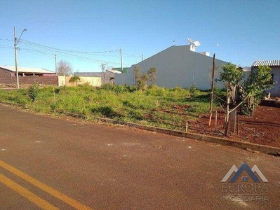 Terreno à venda no bairro Residencial Benedito Ferreira em Rolândia